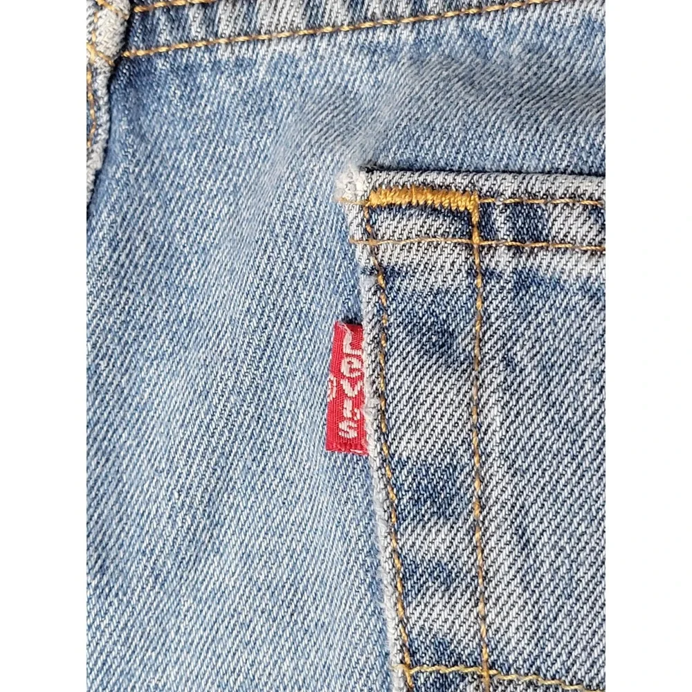 Levis Jeans 550 Mens 34 Light Wash Denim Relaxed Fit 34X31 *
